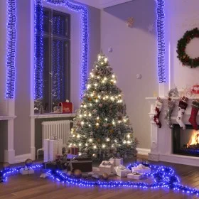 Cluster-Lichtleiste mit 1000 LEDs PVC blau 11 m von vidaXL, Weihnachtsbeleuchtung - Ref: Foro24-343241, Preis: 33,28 €, Rabat...