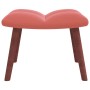 Schaukelstuhl mit Fußstütze aus rosa Samt von vidaXL, Schaukelstühle - Ref: Foro24-328154, Preis: 192,87 €, Rabatt: %