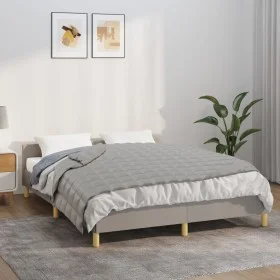 Weighted blanket, gray fabric, 152x203 cm, 7 kg by vidaXL, Blankets - Ref: Foro24-3154783, Price: 70,93 €, Discount: %