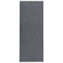 Alfombra de pasillo atrapa suciedad 100x300 cm gris