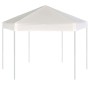 Sechseckiges Faltzelt 6 Wände cremeweiß 3,6x3,1m von vidaXL, Zelte und Pavillons - Ref: Foro24-42109, Preis: 218,95 €, Rabatt: %