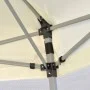 Sechseckiges Faltzelt 6 Wände cremeweiß 3,6x3,1m von vidaXL, Zelte und Pavillons - Ref: Foro24-42109, Preis: 223,69 €, Rabatt: %