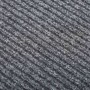 Alfombra de pasillo atrapa suciedad 100x400 cm gris