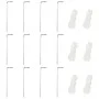 Sechseckiges Faltzelt 6 Wände cremeweiß 3,6x3,1m von vidaXL, Zelte und Pavillons - Ref: Foro24-42109, Preis: 223,69 €, Rabatt: %