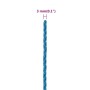 Cuerda de trabajo polipropileno azul 3 mm 50 m