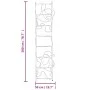 Folding figure of Santa Claus on ladder with 552 LEDs 50x200 cm by vidaXL, Christmas lights - Ref: Foro24-343291, Price: 100,...