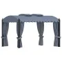 Gazebo with anthracite gray steel curtains 3x4 m by vidaXL, Tents and gazebos - Ref: Foro24-48056, Price: 821,41 €, Discount: %