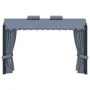 Gazebo with anthracite gray steel curtains 3x4 m by vidaXL, Tents and gazebos - Ref: Foro24-48056, Price: 821,41 €, Discount: %