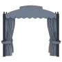 Gazebo with anthracite gray steel curtains 3x4 m by vidaXL, Tents and gazebos - Ref: Foro24-48056, Price: 821,41 €, Discount: %