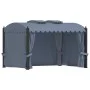 Gazebo with anthracite gray steel curtains 3x4 m by vidaXL, Tents and gazebos - Ref: Foro24-48056, Price: 821,41 €, Discount: %
