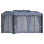 Pavillon mit anthrazitgrauen Stahlvorhängen 3x4 m von vidaXL, Zelte und Pavillons - Ref: Foro24-48056, Preis: 806,49 €, Rabat...
