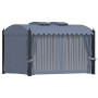 Pavillon mit anthrazitgrauen Stahlvorhängen 3x4 m von vidaXL, Zelte und Pavillons - Ref: Foro24-48056, Preis: 806,49 €, Rabat...
