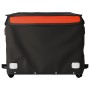 Schwarz-orangefarbener Fahrradanhänger aus Eisen, 45 kg von vidaXL, Fahrradanhänger - Ref: Foro24-94089, Preis: 94,94 €, Raba...