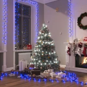 Kompakter Lichtstreifen mit 400 blauen PVC-LEDs 13 m von vidaXL, Weihnachtsbeleuchtung - Ref: Foro24-343256, Preis: 11,74 €, ...