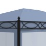 Gazebo with anthracite gray steel mesh screens 3x4 m by vidaXL, Tents and gazebos - Ref: Foro24-48057, Price: 506,49 €, Disco...