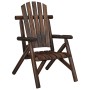 Juego de muebles de jardín 5 piezas madera maciza de abeto de vidaXL, Conjuntos de jardín - Ref: Foro24-3185520, Precio: 563,...