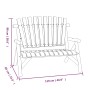 3-teiliges Gartenmöbel-Set aus massivem Tannenholz von vidaXL, Gartensets - Ref: Foro24-3185516, Preis: 334,14 €, Rabatt: %