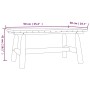 3-teiliges Gartenmöbel-Set aus massivem Tannenholz von vidaXL, Gartensets - Ref: Foro24-3185516, Preis: 334,14 €, Rabatt: %