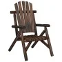 Juego de muebles de jardín 3 piezas madera maciza de abeto de vidaXL, Conjuntos de jardín - Ref: Foro24-3185522, Precio: 320,...