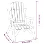 Juego de muebles de jardín 3 piezas madera maciza de abeto de vidaXL, Conjuntos de jardín - Ref: Foro24-3185522, Precio: 320,...