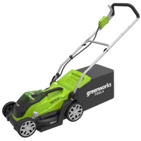 Greenworks Cortacésped G40LM35 con batería 2x40 V 2 Ah 2501907UC