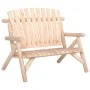 Juego de muebles de jardín 3 piezas madera maciza de abeto de vidaXL, Conjuntos de jardín - Ref: Foro24-3185515, Precio: 384,...