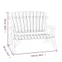 Juego de muebles de jardín 3 piezas madera maciza de abeto de vidaXL, Conjuntos de jardín - Ref: Foro24-3185515, Precio: 384,...