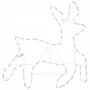 Christmas reindeer figure with 72 warm white LEDs 57x55x4.5 cm by vidaXL, Christmas lights - Ref: Foro24-343296, Price: 28,17...