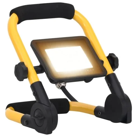 LED spotlight with handle 20 W warm white by vidaXL, Spotlights and reflectors - Ref: Foro24-149634, Price: 18,39 €, Discount: %