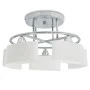 Ceiling lamp with elliptical glass shade, 5 E14 200W bulbs. by vidaXL, ceiling lights - Ref: Foro24-50494, Price: 78,05 €, Di...