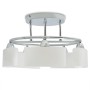 Ceiling lamp with elliptical glass shade, 5 E14 200W bulbs. by vidaXL, ceiling lights - Ref: Foro24-50494, Price: 73,76 €, Di...