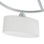 Ceiling lamp with elliptical glass shade, 5 E14 200W bulbs. by vidaXL, ceiling lights - Ref: Foro24-50494, Price: 73,76 €, Di...