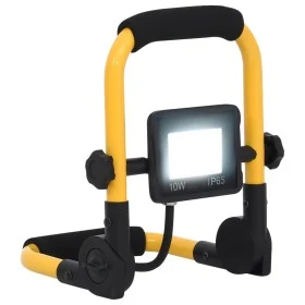 LED spotlight with handle 10 W cold white by vidaXL, Spotlights and reflectors - Ref: Foro24-149638, Price: 22,51 €, Discount: %