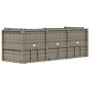 3-piece garden furniture set and gray synthetic rattan cushions by vidaXL, Garden sets - Ref: Foro24-319609, Price: 215,62 €,...