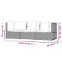 3-piece garden furniture set and gray synthetic rattan cushions by vidaXL, Garden sets - Ref: Foro24-319609, Price: 228,05 €,...