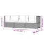 3-teiliges Gartenmöbel-Set und graue synthetische Rattankissen von vidaXL, Gartensets - Ref: Foro24-319609, Preis: 215,73 €, ...