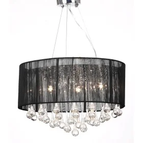 Hängelampe mit 85 schwarzen Kristallen. von vidaXL, Kronleuchter - Ref: Foro24-60344, Preis: 112,78 €, Rabatt: %