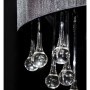 Lámpara colgante con 85 cristales negros by vidaXL, chandeliers - Ref: Foro24-60344, Price: 122,89 €, Discount: %