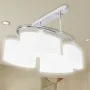 Ellipse glass shade ceiling lamp with 4 E14 bulbs by vidaXL, ceiling lights - Ref: Foro24-240988, Price: 57,49 €, Discount: %