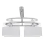 Ellipse glass shade ceiling lamp with 4 E14 bulbs by vidaXL, ceiling lights - Ref: Foro24-240988, Price: 57,49 €, Discount: %