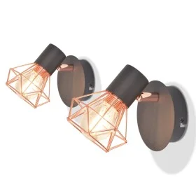 Wall lamps with 2 LED filament bulbs 2 pcs 8 W by vidaXL, Wall sconces - Ref: Foro24-244393, Price: 21,49 €, Discount: %