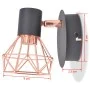 Wall lamps with 2 LED filament bulbs 2 pcs 8 W by vidaXL, Wall sconces - Ref: Foro24-244393, Price: 21,49 €, Discount: %