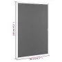 Mosquito net for windows anthracite gray 80x120 cm by vidaXL, Mosquito nets for windows - Ref: Foro24-153838, Price: 29,38 €,...
