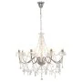 Kronleuchter mit silbernen Perlen, 8 E14-Glühbirnen von vidaXL, Kronleuchter - Ref: Foro24-281606, Preis: 143,31 €, Rabatt: %