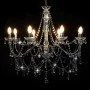 Chandelier with silver beads 8 E14 bulbs by vidaXL, chandeliers - Ref: Foro24-281606, Price: 143,31 €, Discount: %