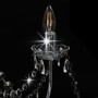 Chandelier with silver beads 8 E14 bulbs by vidaXL, chandeliers - Ref: Foro24-281606, Price: 151,23 €, Discount: %
