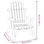 4-teiliges Gartenmöbel-Set aus massivem Tannenholz von vidaXL, Gartensets - Ref: Foro24-3185514, Preis: 446,99 €, Rabatt: %