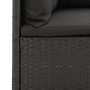 3-piece garden furniture set with black synthetic rattan cushions by vidaXL, Garden sets - Ref: Foro24-319596, Price: 258,96 ...