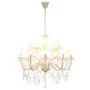 Chandelier with 2 layers white 15 bulbs x E14 by vidaXL, chandeliers - Ref: Foro24-281612, Price: 196,08 €, Discount: %