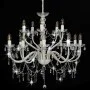 Chandelier with 2 layers white 15 bulbs x E14 by vidaXL, chandeliers - Ref: Foro24-281612, Price: 196,08 €, Discount: %